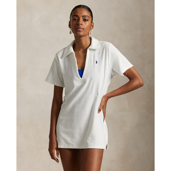 Ralph Lauren Cotton Terry Polo Dress Cover-up