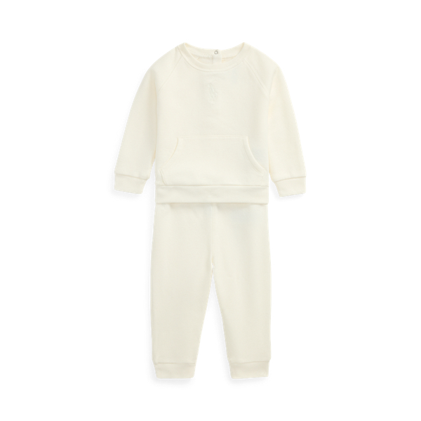 Ralph Lauren Big Pony Fleece Sweatshirt & Pant Set