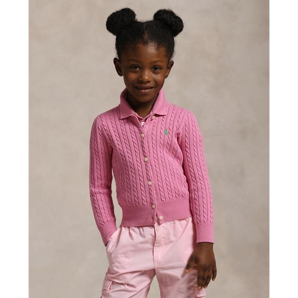 Polo Ralph Lauren Kids' Ralph Lauren Mini-cable Cotton Cardigan