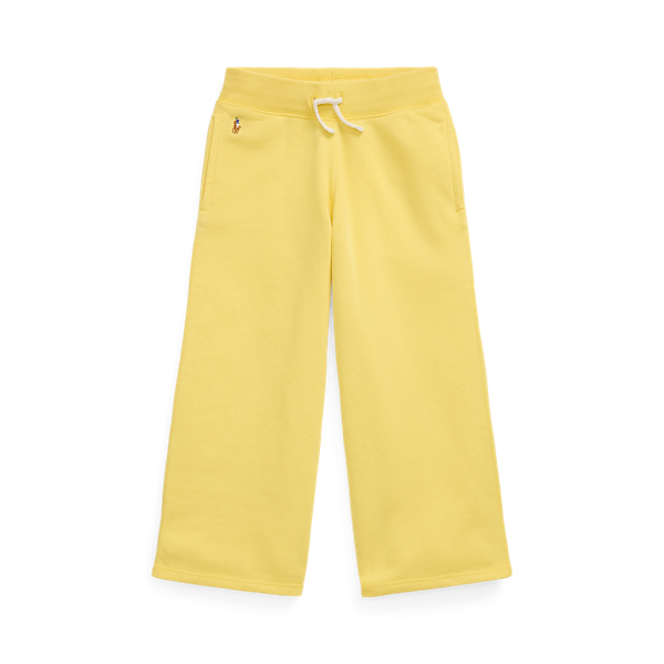 Polo Ralph Lauren Polo Pony-embroidered Track Pants In Oasis Yellow W/ Multi