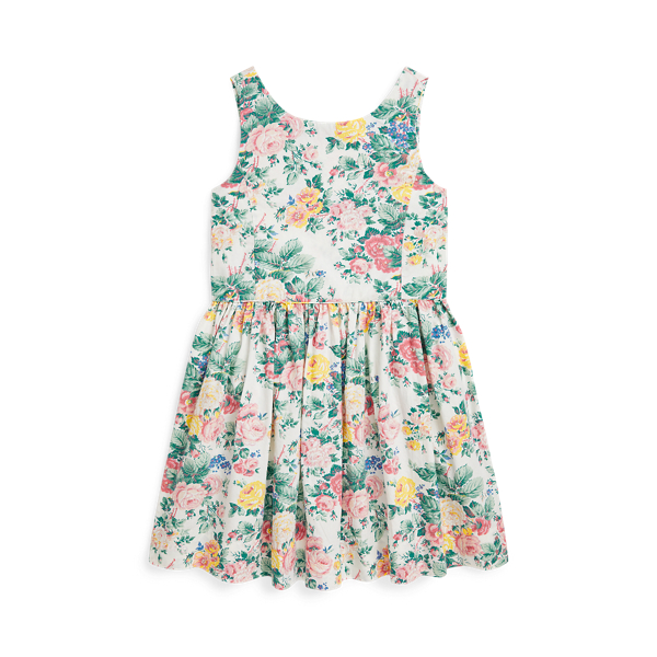 Polo Ralph Lauren Floral Cotton Dress In Portia Floral