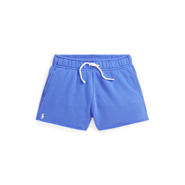 Polo Ralph Lauren Raw-hem Terry Short In Scottsdale Blue