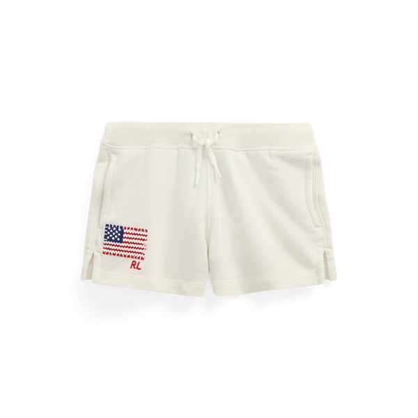 Polo Ralph Lauren Ralph Lauren Flag-appliqué French Terry Short