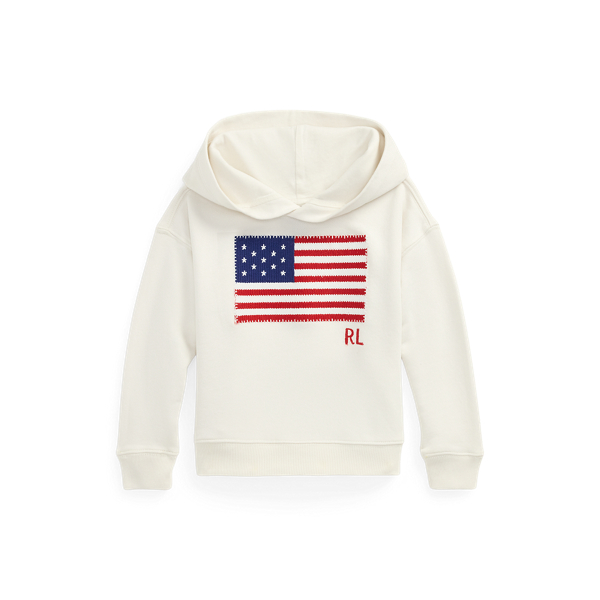 Polo Ralph Lauren Ralph Lauren Flag-appliqué French Terry Hoodie