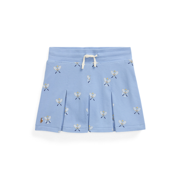 Polo Ralph Lauren Ralph Lauren Tennis-print Stretch Mesh Skort