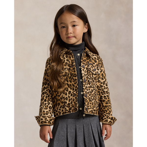 Polo Ralph Lauren Leopard-print Jacket In Animal Print