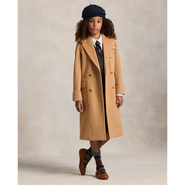 Polo Ralph Lauren Ralph Lauren Interlock Peacoat In Brown