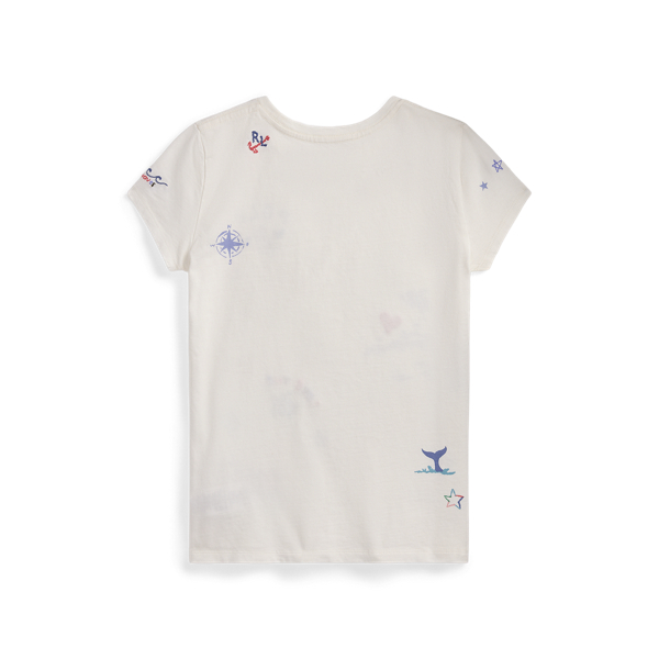 POLO RALPH LAUREN CHILDRENSWEAR】コットン ジャージー グラフィック Tシャツ I (トップス/Tシャツ/カットソー) ホワイト | ラルフ ローレン公式オンラインストア