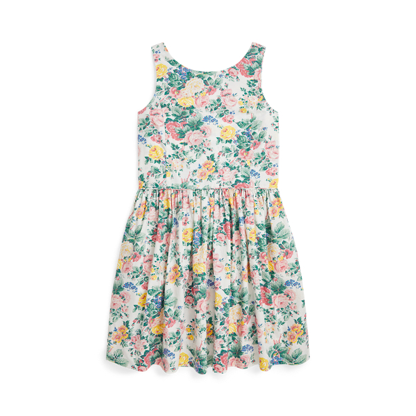 Polo Ralph Lauren Floral Cotton Dress In Portia Floral