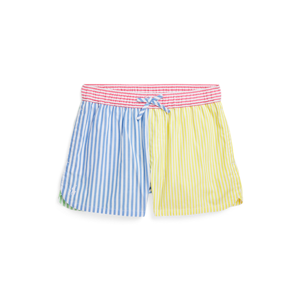 Polo Ralph Lauren Striped Cotton Fun Short In Multi