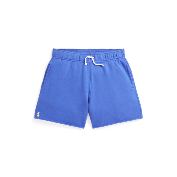 Polo Ralph Lauren Raw-hem Terry Short In Scottsdale Blue