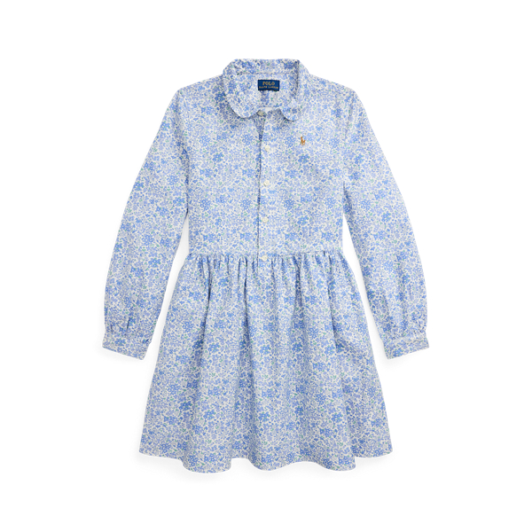 Polo Ralph Lauren Ralph Lauren Floral Cotton Oxford Shirtdress