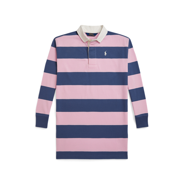 Polo Ralph Lauren Ralph Lauren Striped Cotton Jersey Rugby Dress