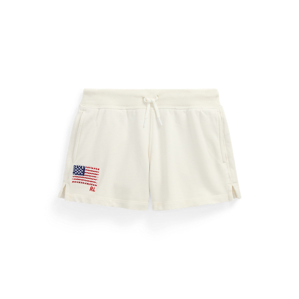 Polo Ralph Lauren Ralph Lauren Flag-appliqué French Terry Short