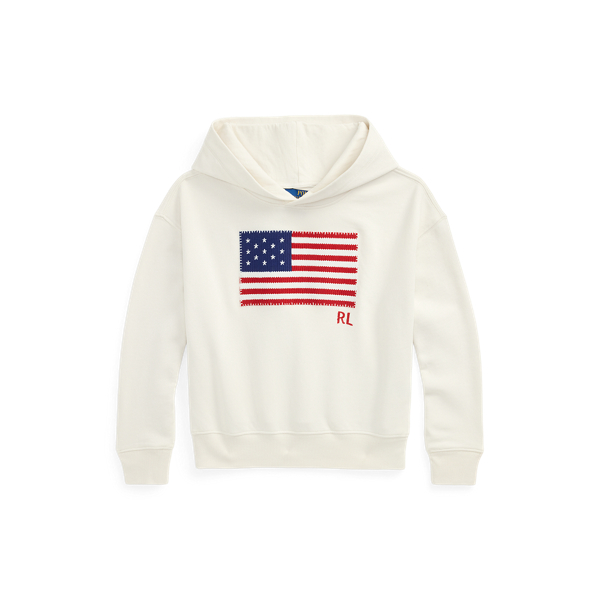 Polo Ralph Lauren Ralph Lauren Flag-appliqué French Terry Hoodie