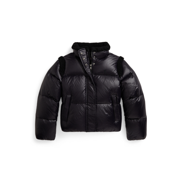 Polo Ralph Lauren Puffer Jacket In Black
