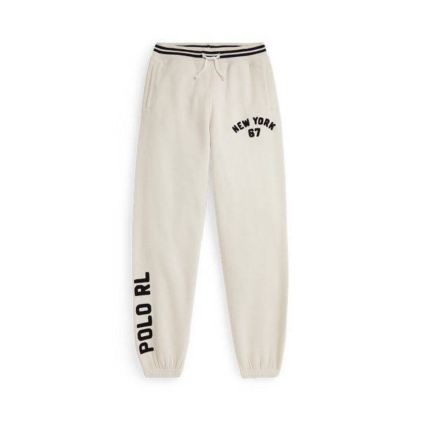 Polo Ralph Lauren Ralph Lauren Logo Fleece Jogger Pant In Brown