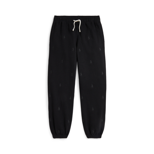 Polo Ralph Lauren Ralph Lauren Polo Pony Fleece Jogger Pant In Black