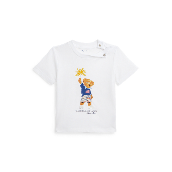 Polo ベア コットン ジャージー Tシャツ