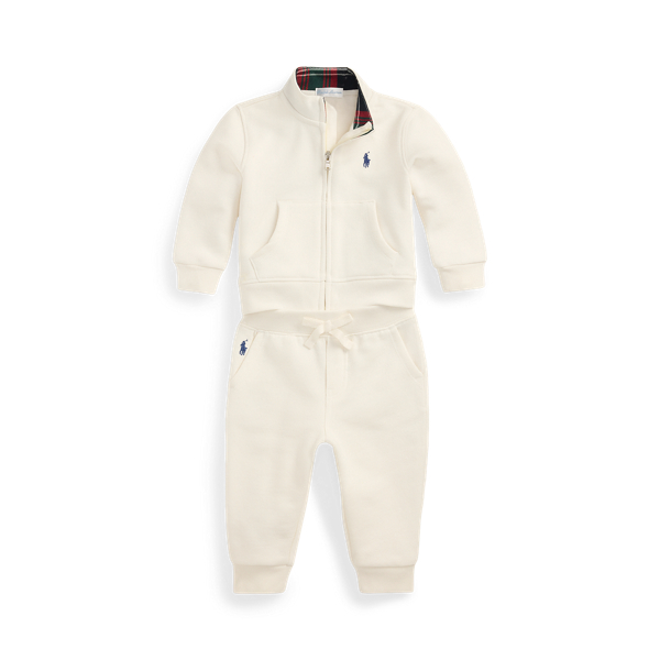 Polo Ralph Lauren Fleece Jacket & Pant Set In Nevis