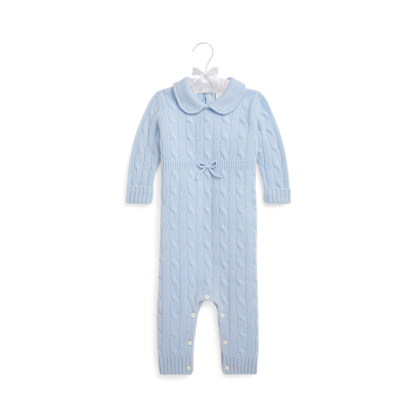 Tutina in Cashmere a Trecce Ralph Lauren per Bambini