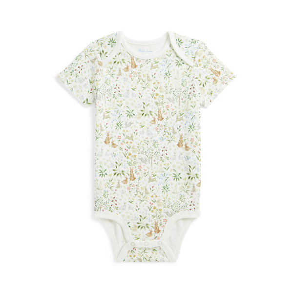 POLO RALPH LAUREN RL BABY X RILEY SHEEHEY COTTON BODYSUIT 