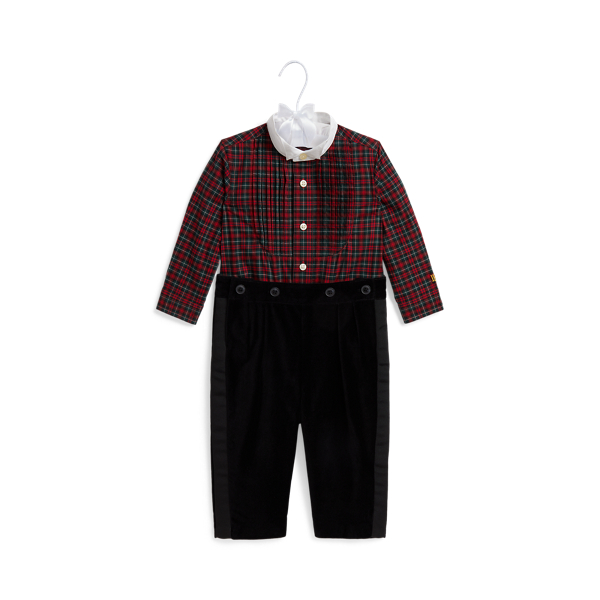 Cotton Poplin Shirt & Velvet Trouser