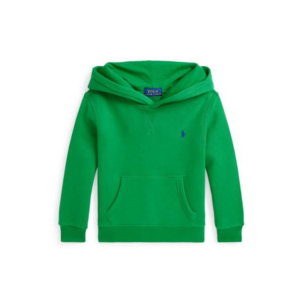 Polo Ralph Lauren Fleece Hoodie In Stem