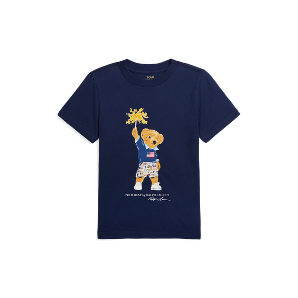 Polo ベア コットン ジャージー Tシャツ