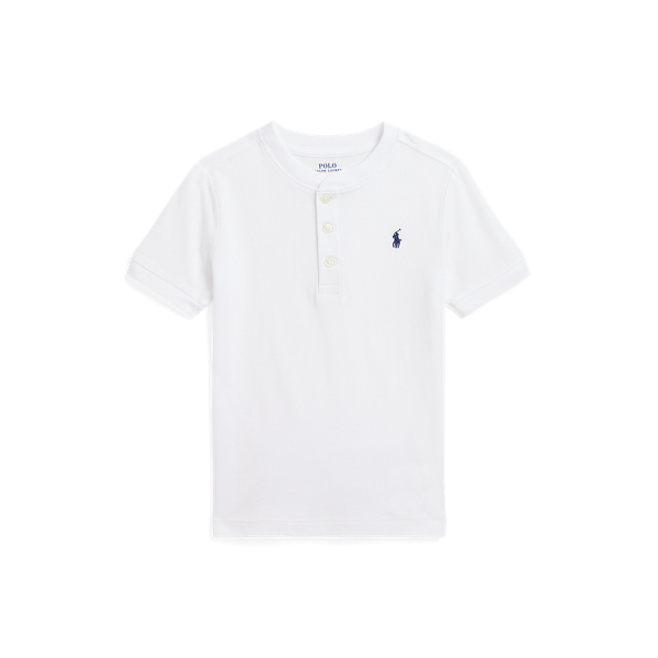 POLO RALPH LAUREN RALPH LAUREN COTTON JERSEY SHORT-SLEEVE HENLEY SHIRT