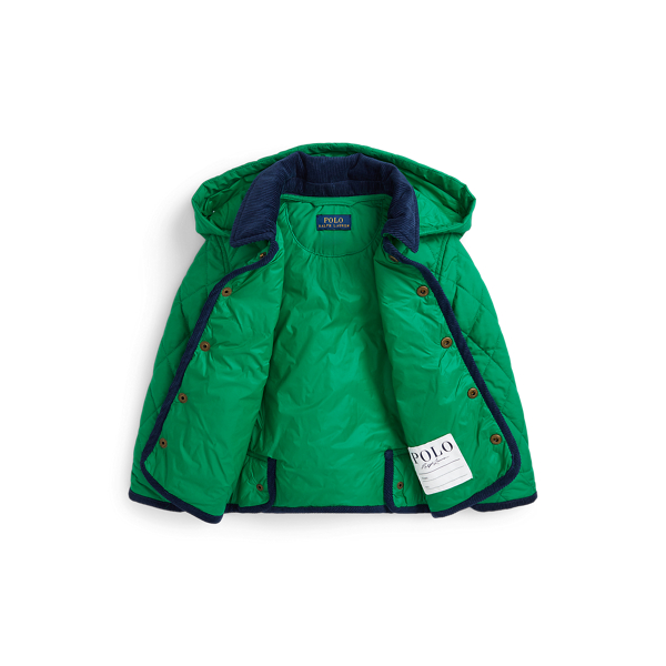POLO RALPH LAUREN CHILDRENSWEAR】フーデッド バーン ジャケット I 