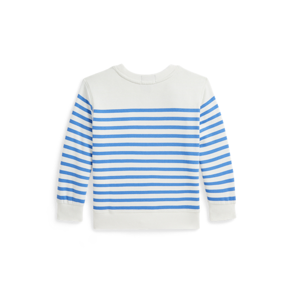 POLO RALPH LAURENストライプドトリム フリース スウェット POLO RALPH LAURENストライプドトリム フリース スウェット