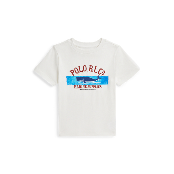 コットン ジャージー グラフィック Tシャツ | ラルフ ローレン公式 
