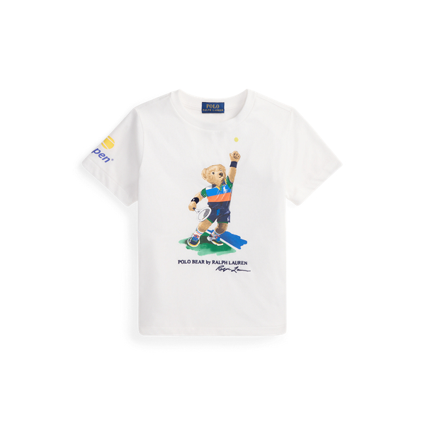 Polo Ralph Lauren Polo Bear Crew Neck T-shirt In White