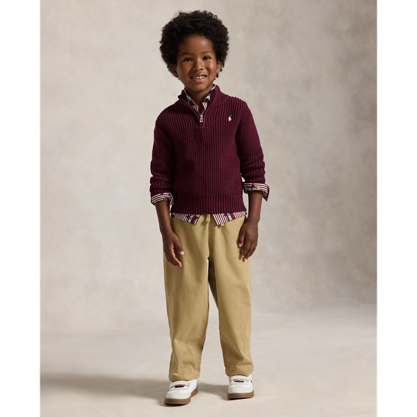 Big Fit Cotton Twill Trouser