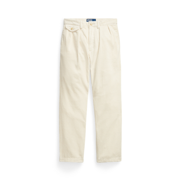 Polo Ralph Lauren Corduroy Trousers In Neutral