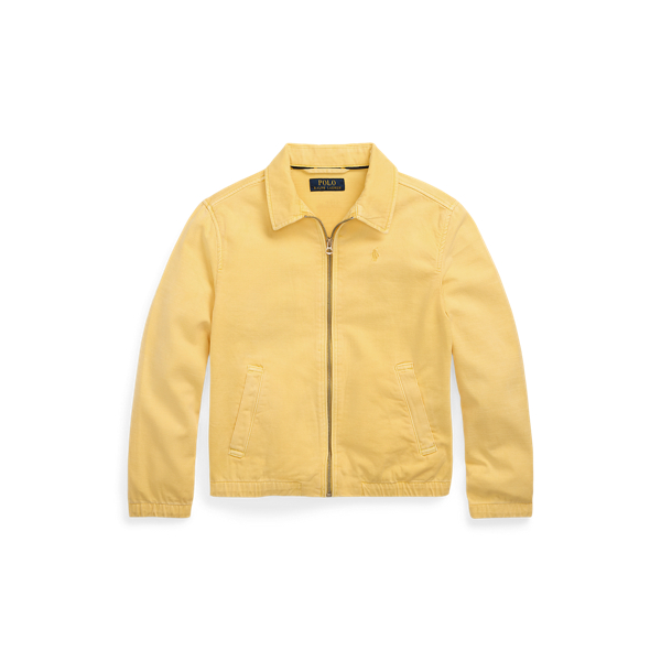 Polo Ralph Lauren The Bayport Cotton Chino Jacket In Corn Yellow