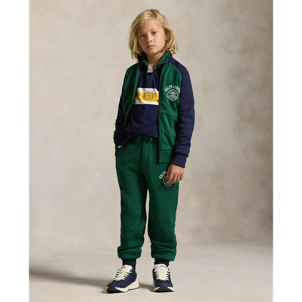 Polo Ralph Lauren Ralph Lauren Logo Fleece Jogger Pant In Green