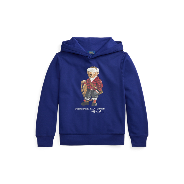 Polo Ralph Lauren Graphic Long-sleeve Hoodie In Multi