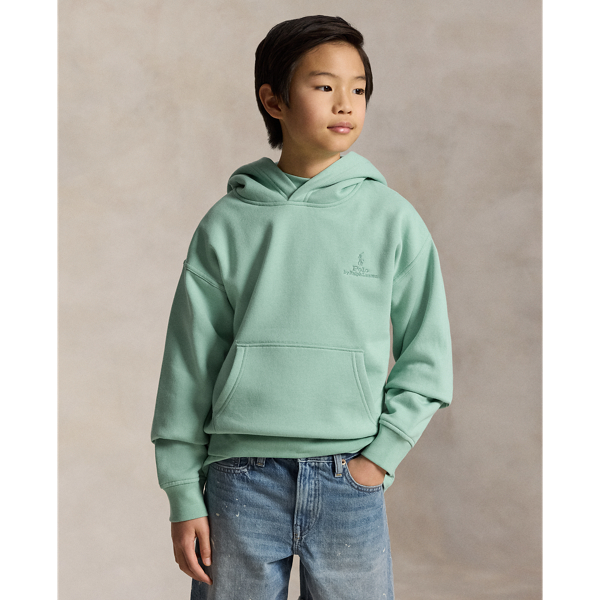 Big Fit Logo Fleece Hoodie