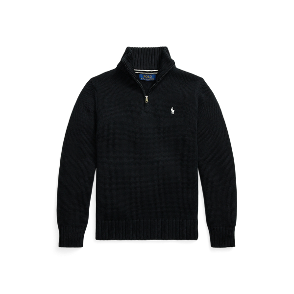 Maglia in Cotone Ralph Lauren con Cerniera - Comfort e Stile