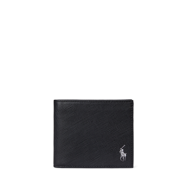 Saffiano Leather Billfold Wallet