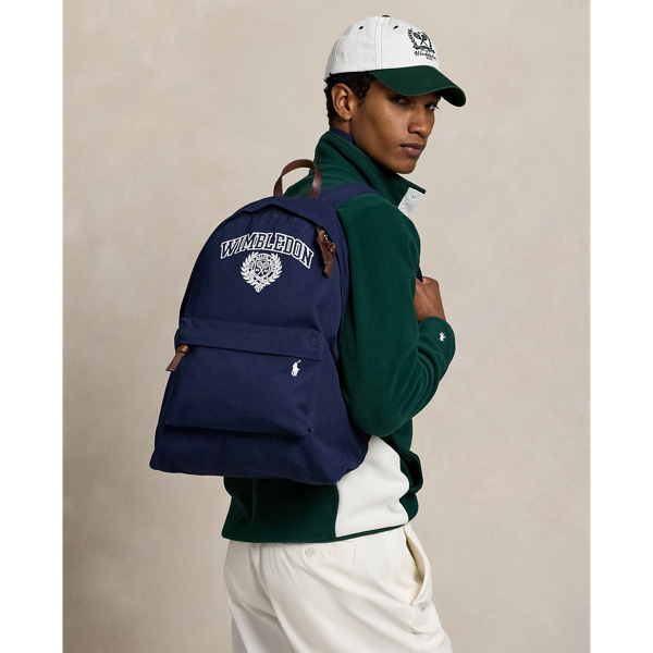 Sac à dos Wimbledon en toile - Polo Ralph Lauren - Modalova
