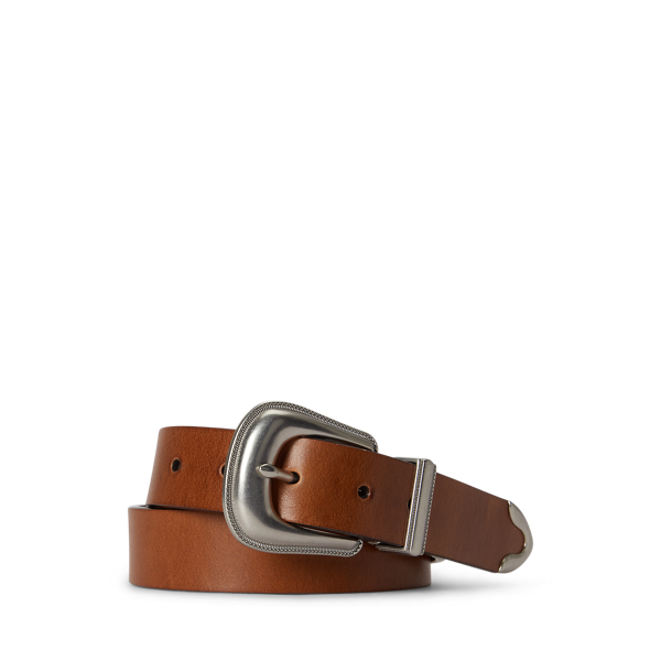 Leather Western Belt