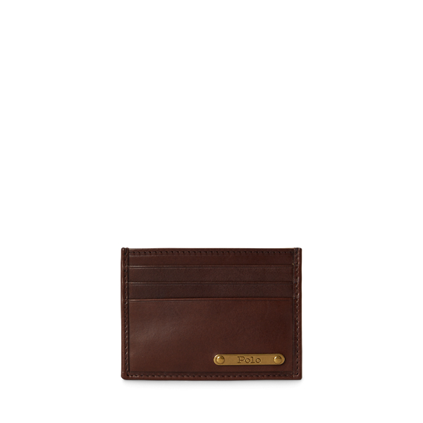 Burnished Leather Card Case