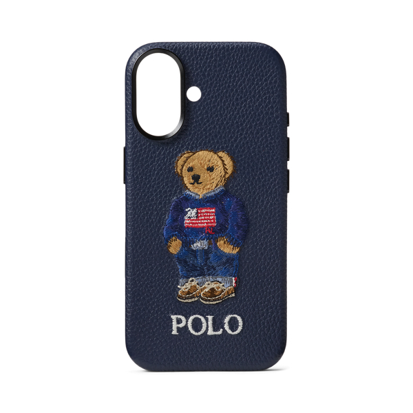 Polo Bear Leather iPhone 17 Case
