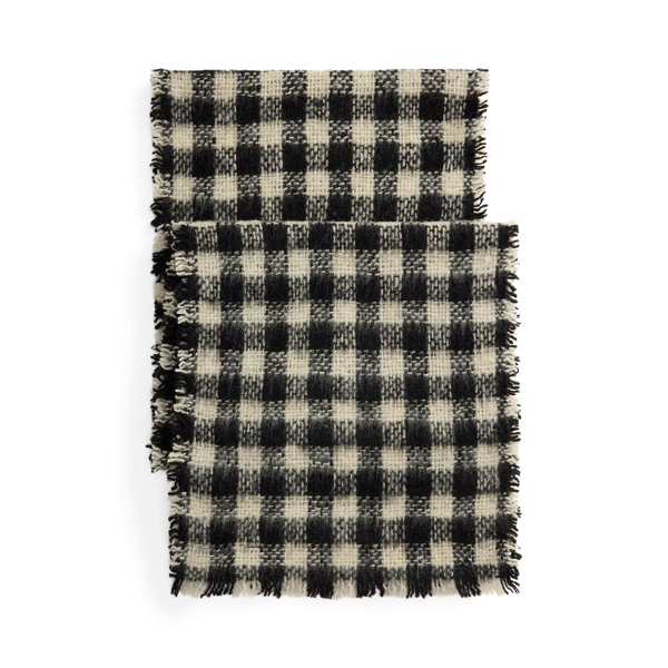 Ralph Lauren RRL Checked Wool Scarf