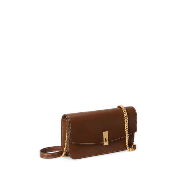 Borsa Portafoglio Polo ID in Pelle con Catena - Ralph Lauren