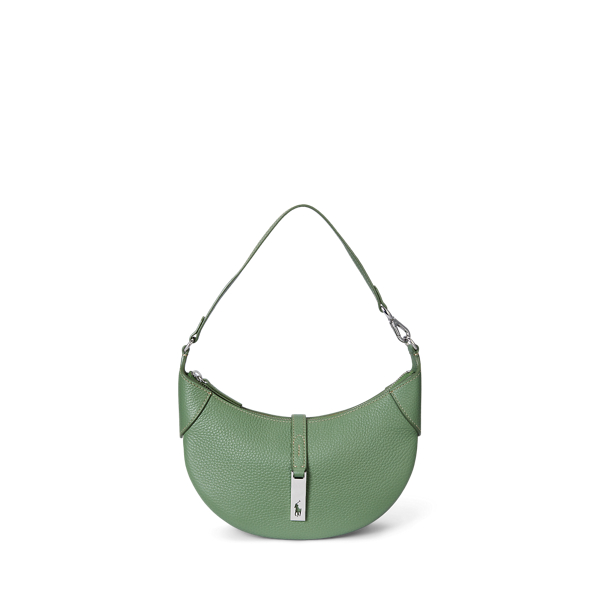 Sac Mini Shoulder Polo ID chagrin - Polo Ralph Lauren - Modalova