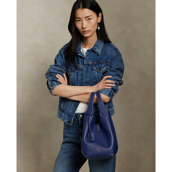 Cabas Polo Play en cuir - Polo Ralph Lauren - Modalova